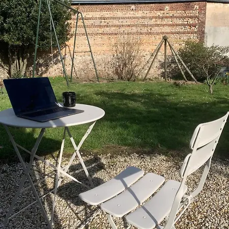 Spacieux Et Elegant Avec Jardin 公寓 蒙蒂维利耶